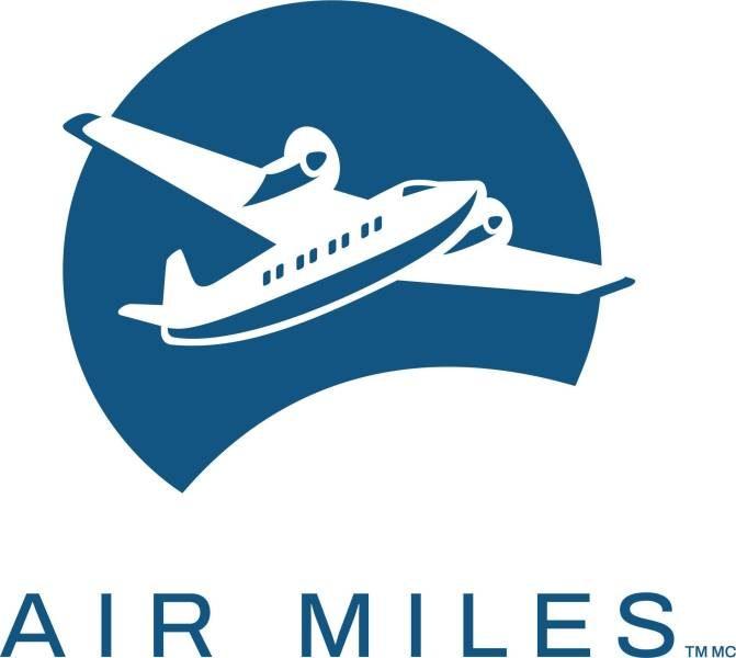 a blue and white airplane logo